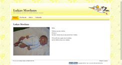 Desktop Screenshot of lukas.moelans.be